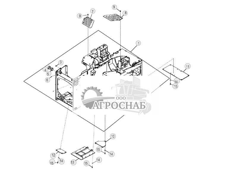 Main Frame and Bottom Guard, Outside Dozer (OSD) and Low Ground Pressure (LGP) - ST824667 314.jpg